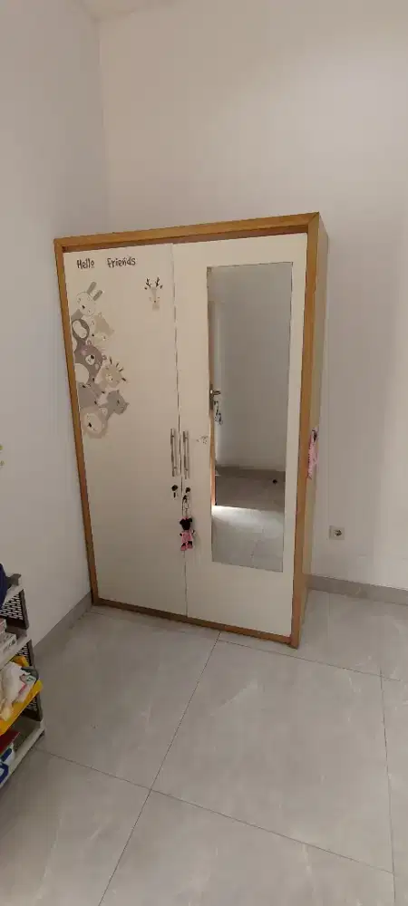 Lemari Baju Jati Jepara 120 x 55 x 200