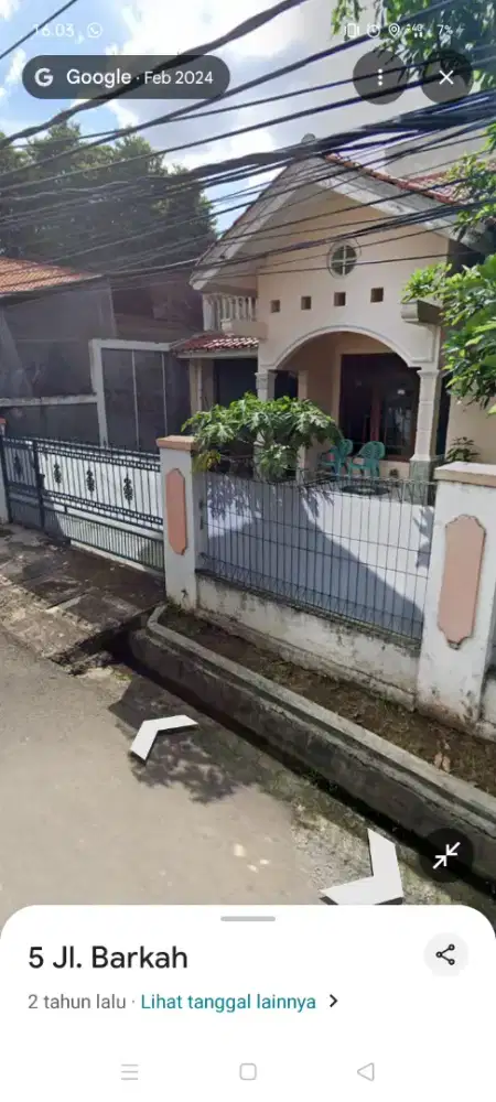 Dijual Rumah Tanpa Perantara Lokasi Ciganjur Jagakarsa Jakarta Selatan