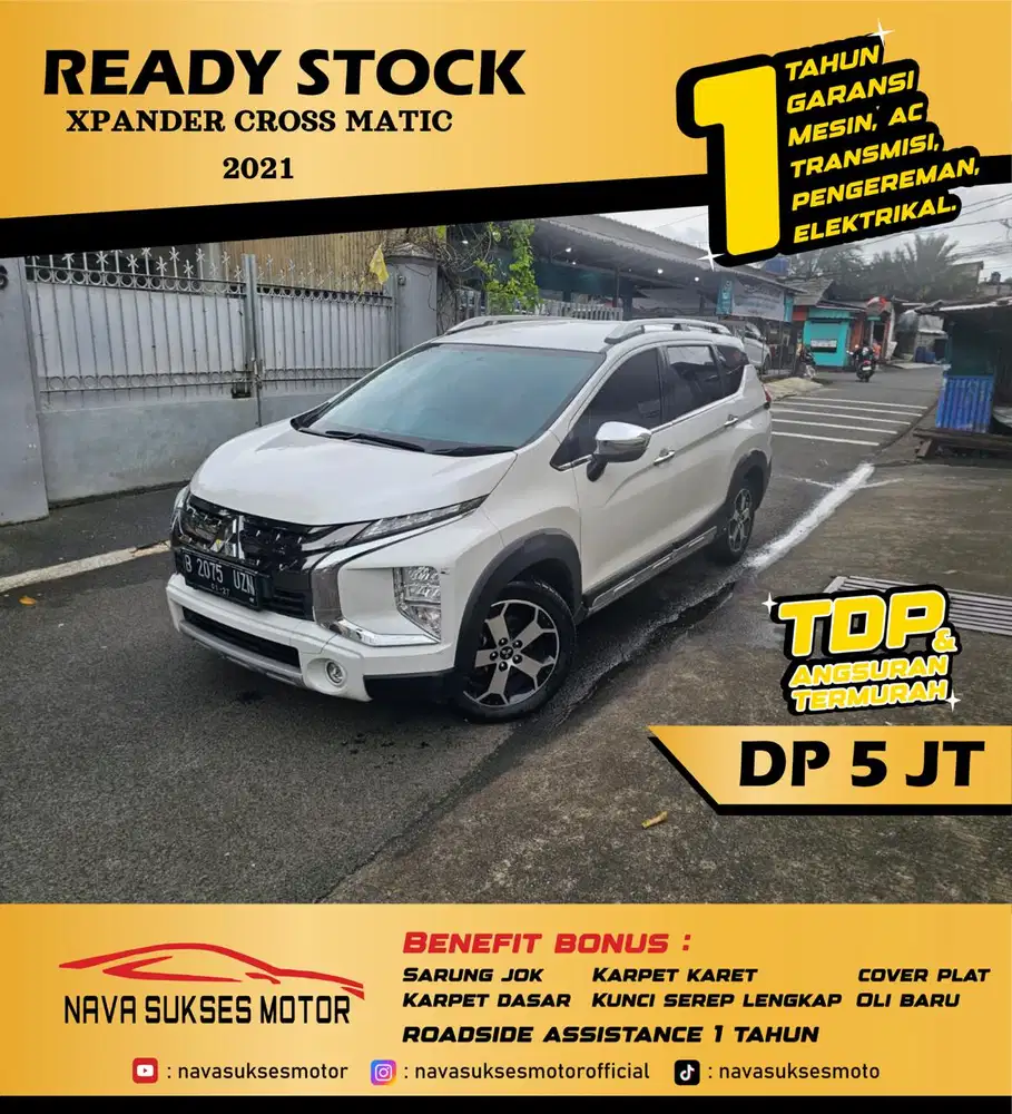 TDP 5 JUTA - XPANDER CROSS AT 2021