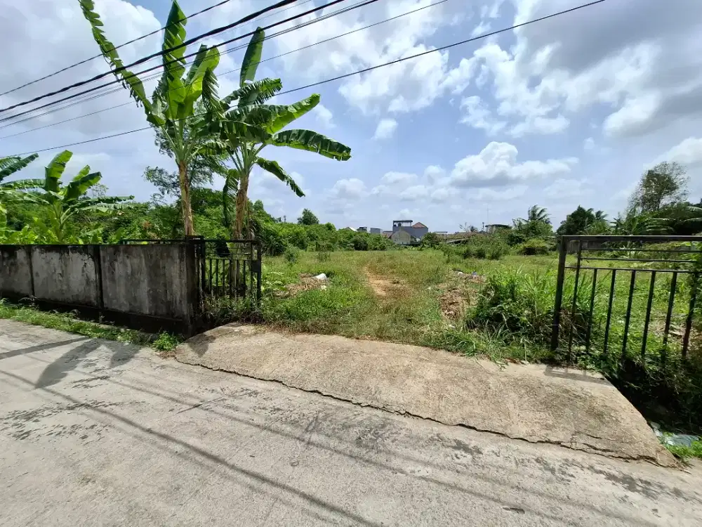 Tanah luas 6.390 SHM area sako baru