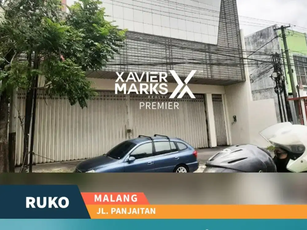 Properti Langka Disewakan Ruko di Strategis Jl Panjaitan Malang