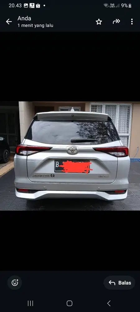 Dijual Toyota New Avanza G Matic AT 1.500cc 2022