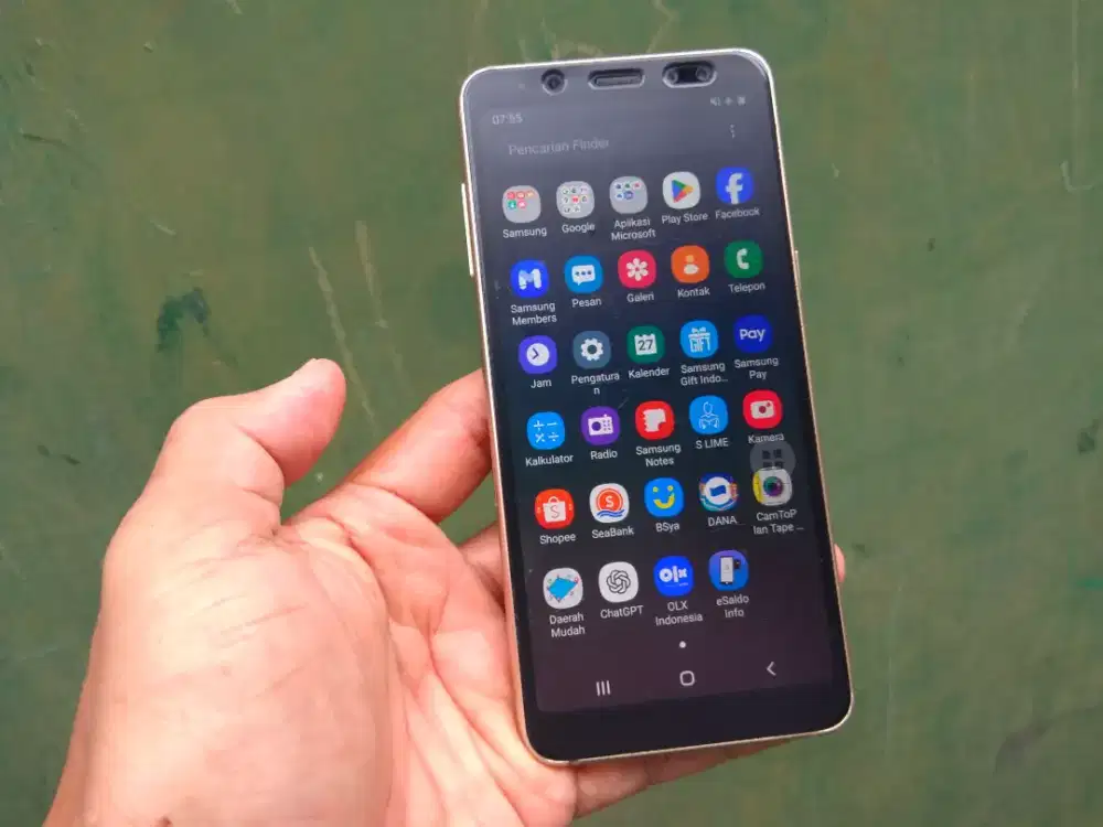 Samsung galaxy A8 orian ada minus dikit