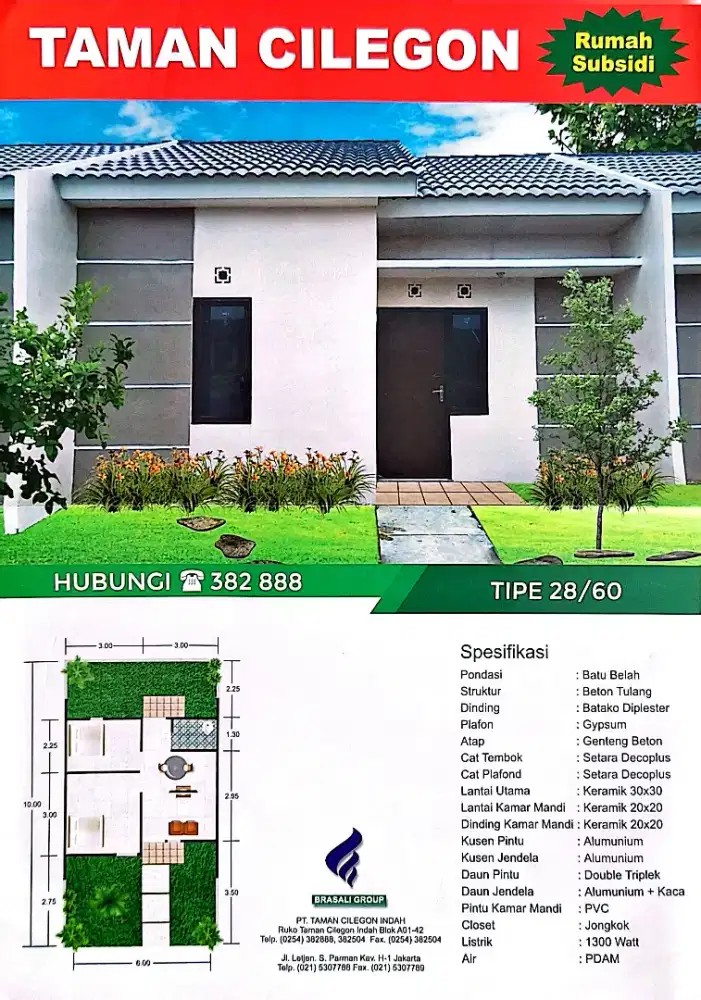 TAMAN CILEGON INDAH Cluster Camelia II