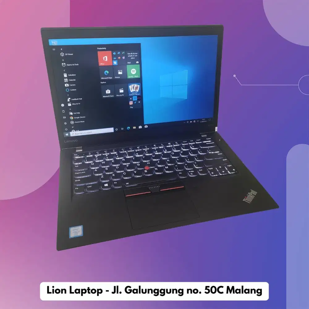 RAM 8GB SSD 256GB Core i5 Touchscreen SLIM Lenovo Thinkpad T470s [07|0