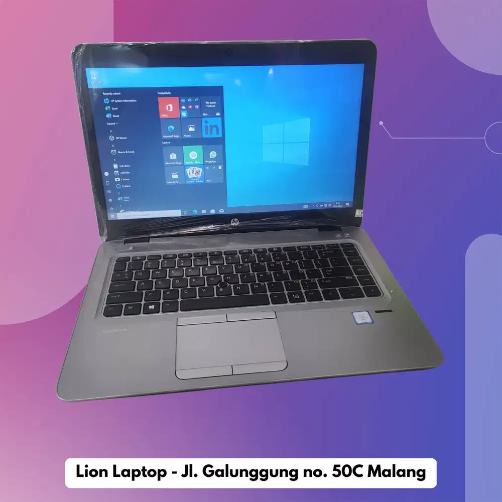 Core i5 RAM 8GB Murah SSD 258GB HP Elitebook 840 G3 [07|03]
