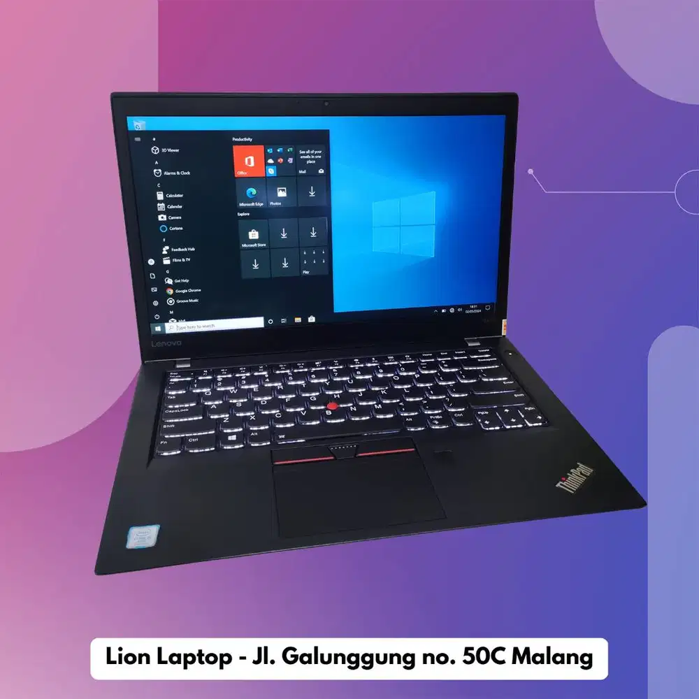 Core i5 Gen 7 RAM 8GB SLIM TOUCHSCREEN Lenovo Thinkpad T470s [07|03]