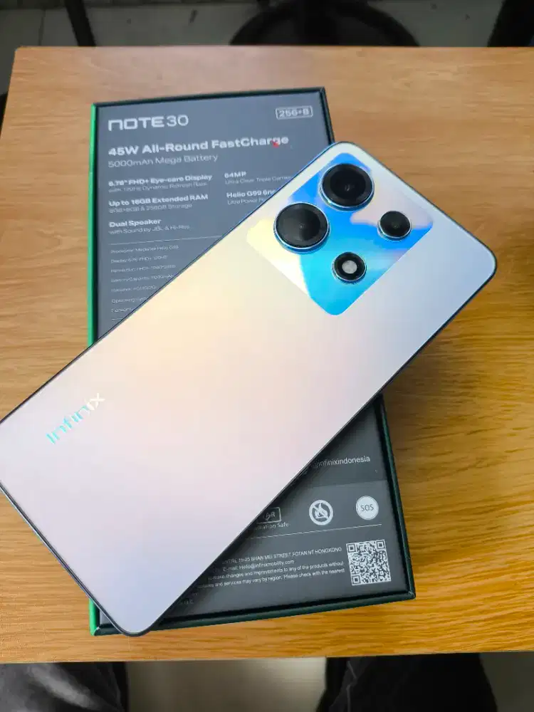 Infinix Note 30 Komplit Murah Meriah