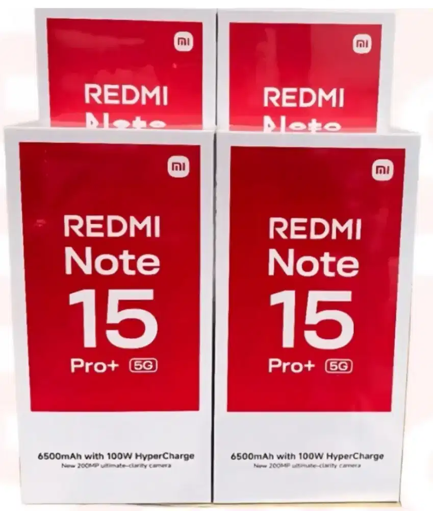 Murah new Redmi Note 15 pro +plus 5G 12/512 grs resmi, bs TT