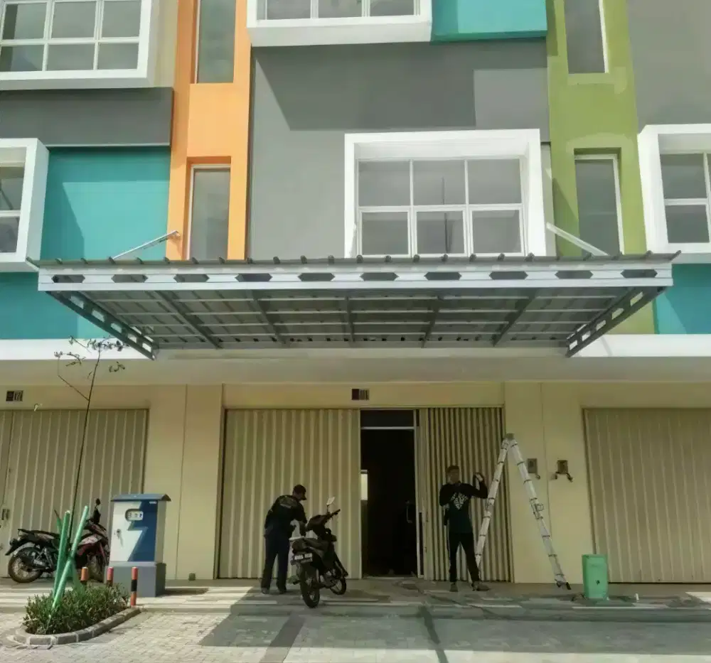 Kanopi gantung baja ringan