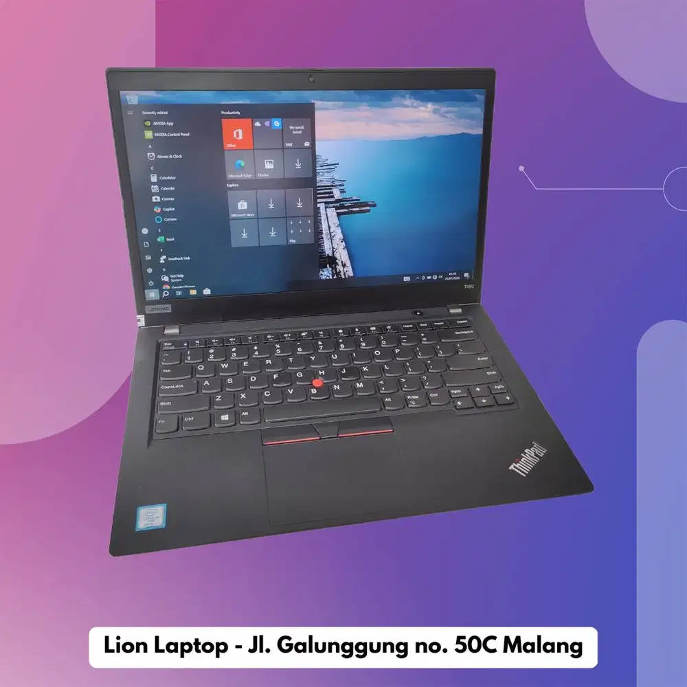 Double VGA NVIDIA Core i5 8/256 Slim Lenovo Thinkpad T490 [07|03]