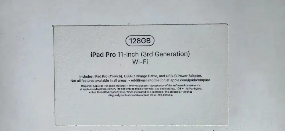 Jual iPad Pro M1 11 Inch – Mati / Rusak – Lengkap Box