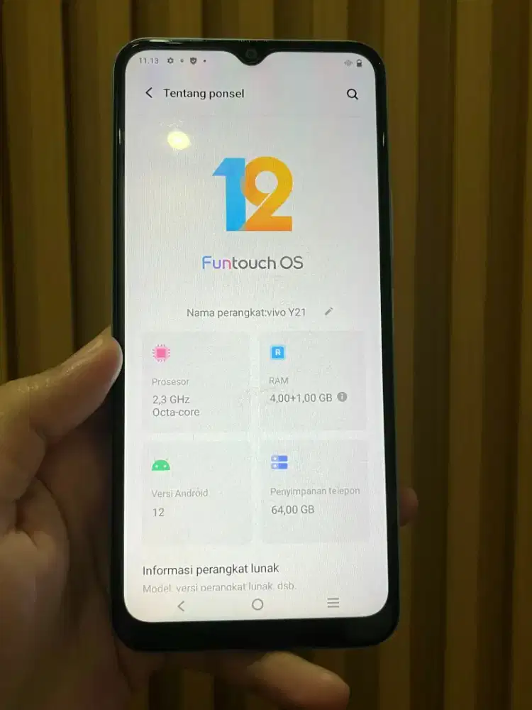 Vivo Y21 4/64 GB UNIT ONLY Siap Pakai – Mulus Normal, Harga Bersahabat