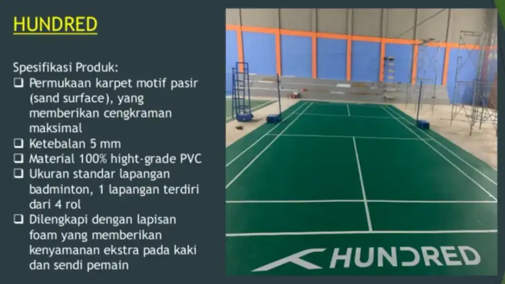 Lapangan Badminton Nasional