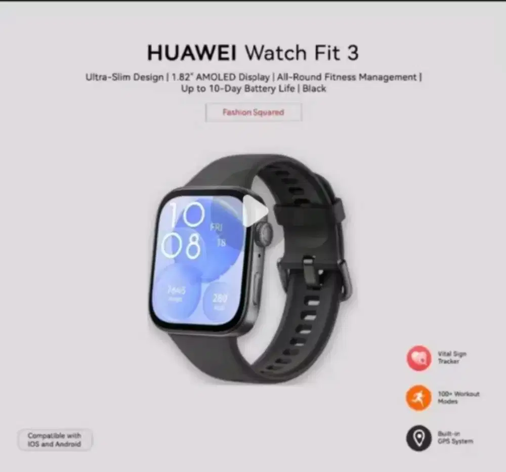 Huawei watch fit 3
