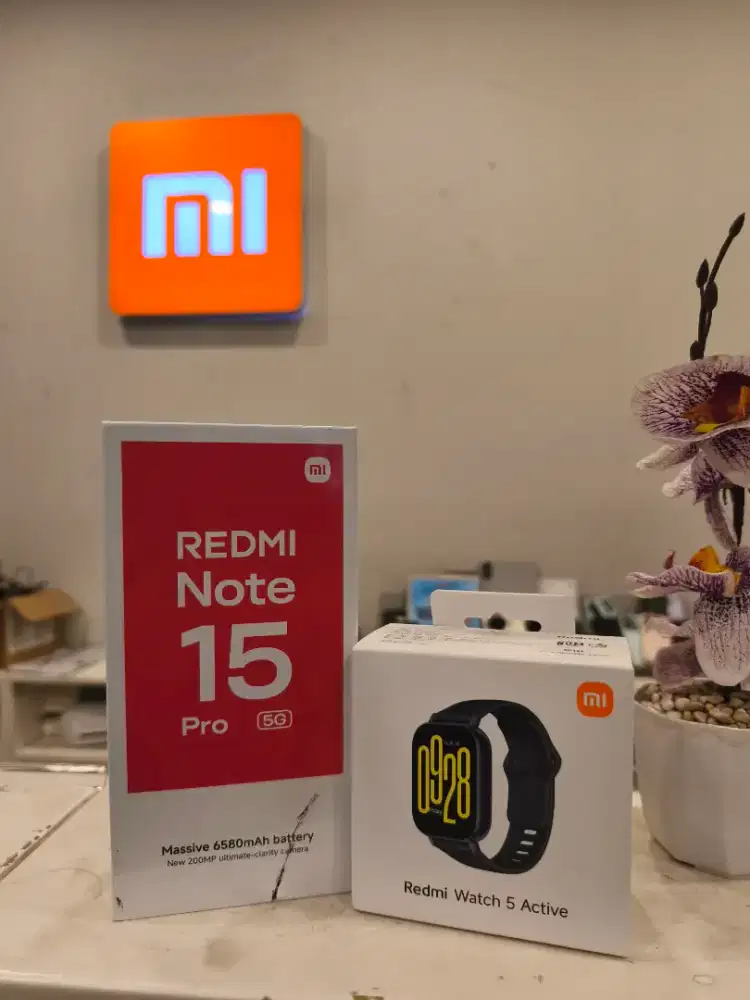 Redmi Note 15 Pro 5G Free jam tangan hanya di Xiaomi Store Ketos