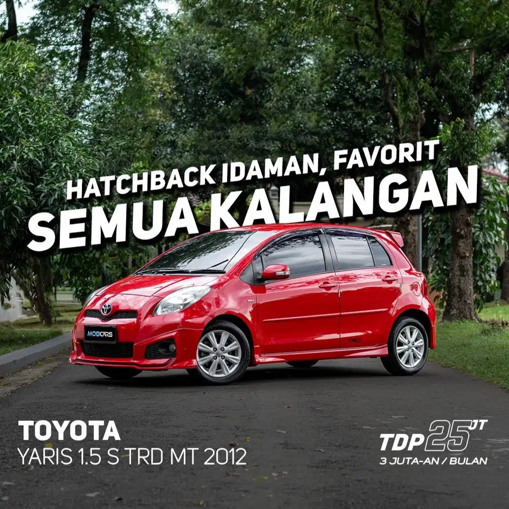 YARIS 1.5 S TRD MT MANUAL 2012 LOW KM