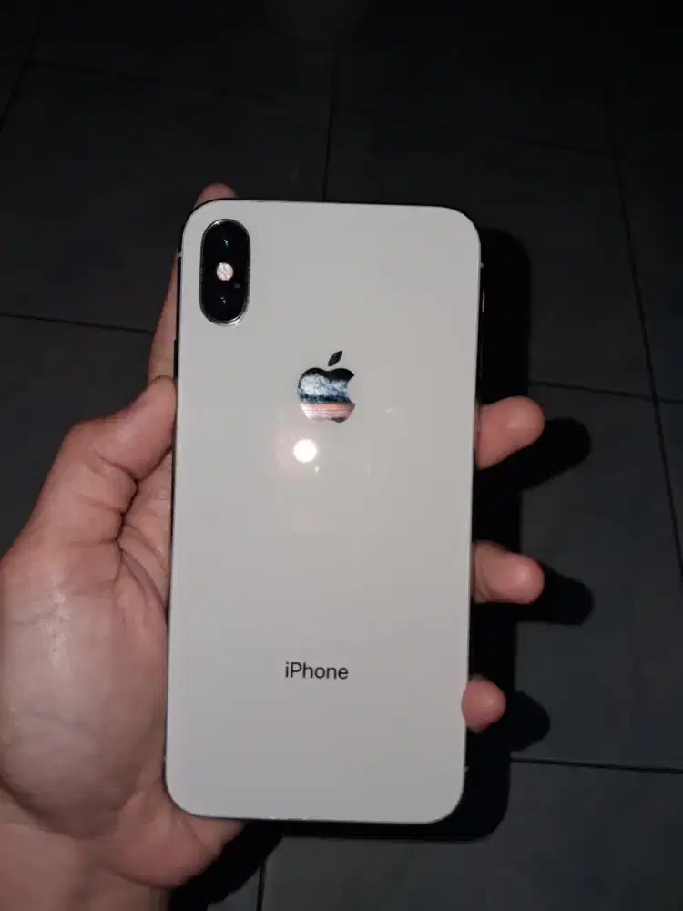 IPhone X 256GB minus bh 79%, fc id mati, retak lcd