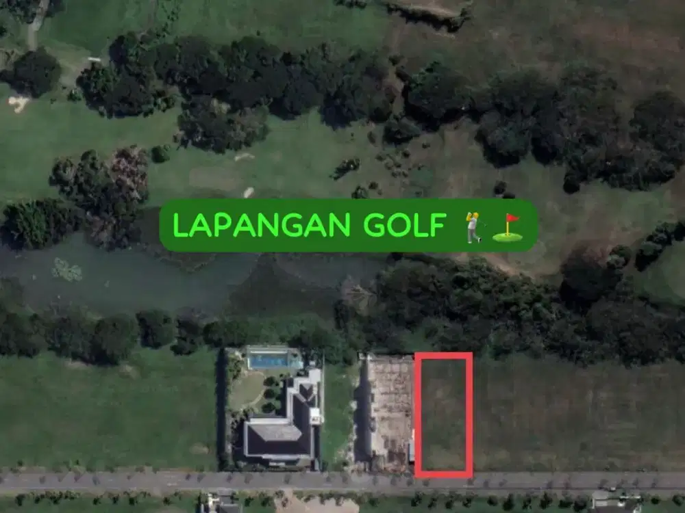 DIJUAL TANAH VIEW GOLF! Di Pakuwon Indah Imperial Surabaya Barat