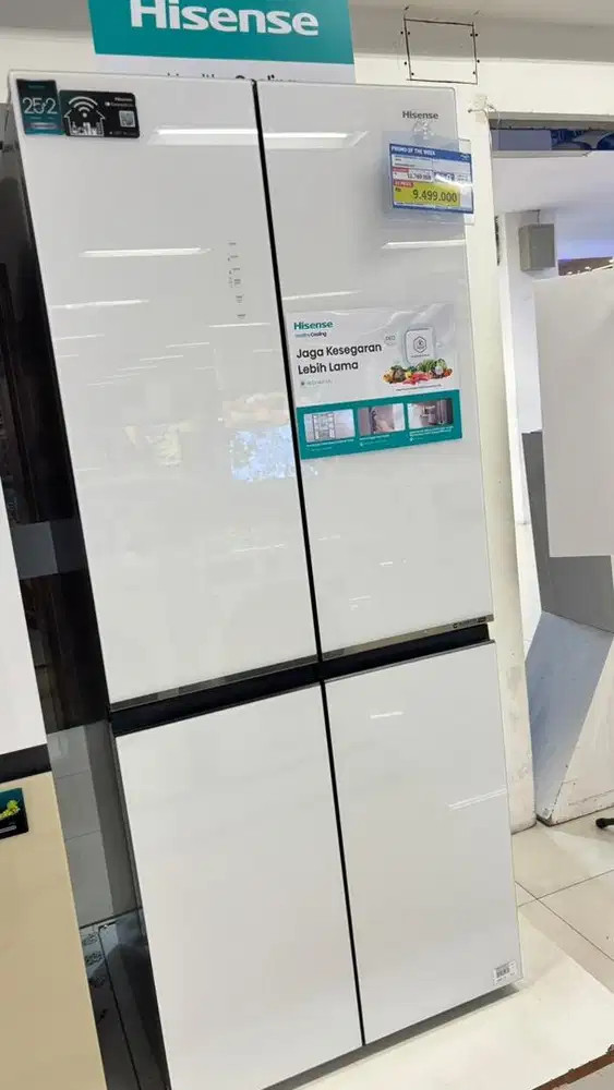 SBS HISENSE 4pintu whita