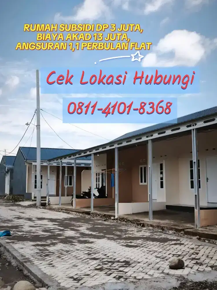 Rumah subsidi dekat Makassar