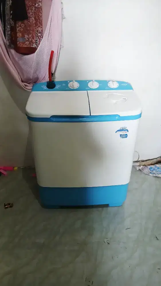 Jual mesin cuci 2 tabung SANKEN 7,5 kg