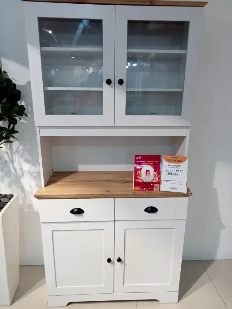 Kredit Kitchen Kabinet White Scandia