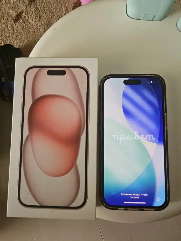 Iphone 15/256 pink