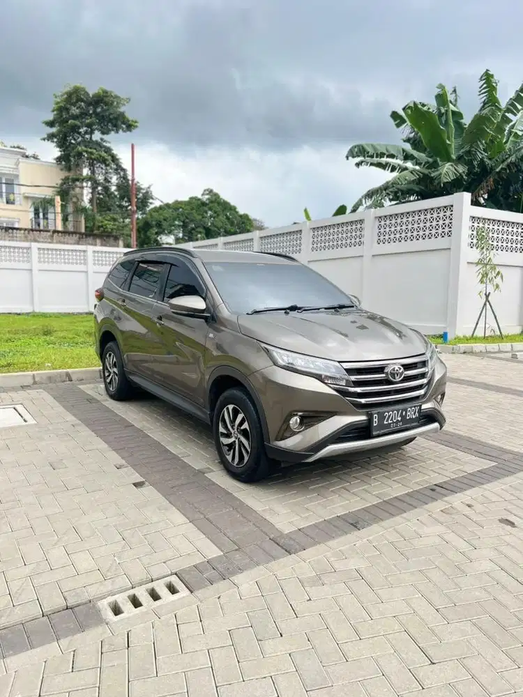 Toyota Rush G AT 2021 Matic Coklat Bagus Mulus Terbaru Like New Murah