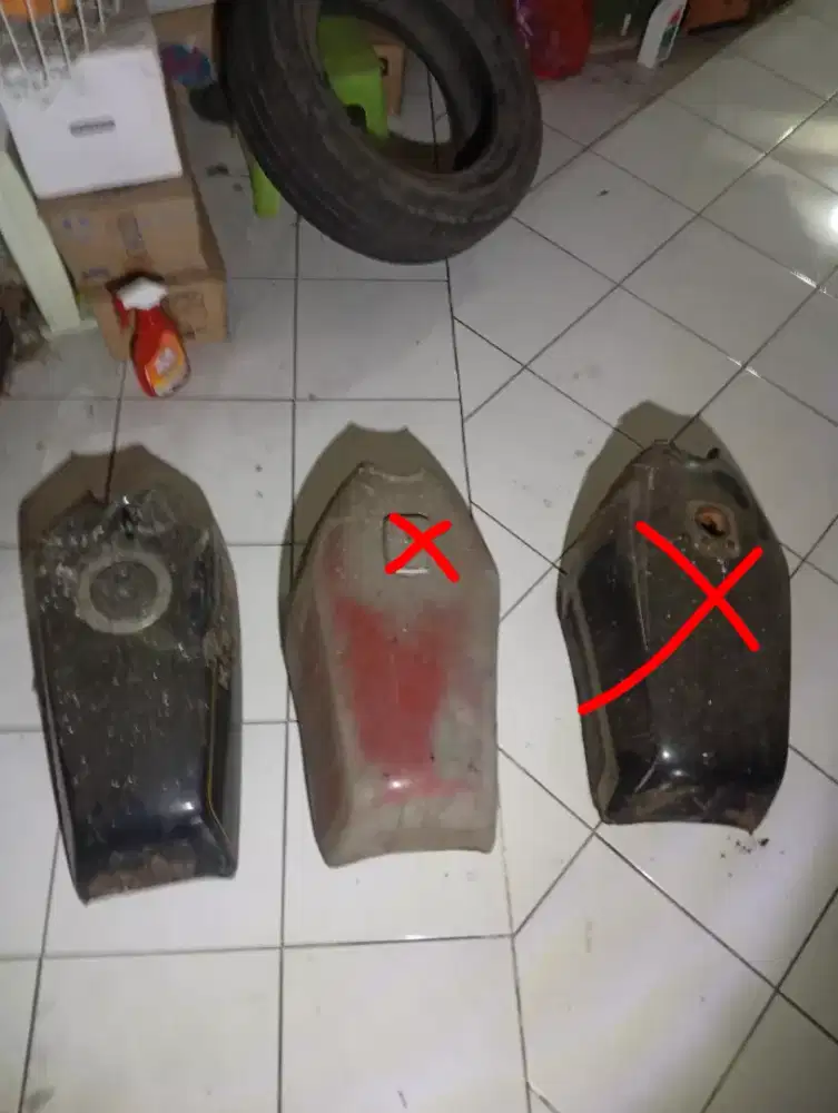 Tangki Kawasaki Binter Merzy platina