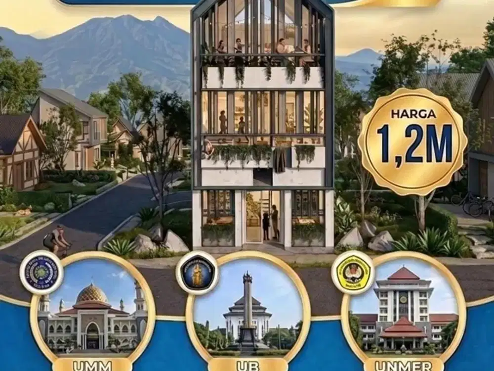 Sebelah Kampus UMM Kos Premium Malang hanya