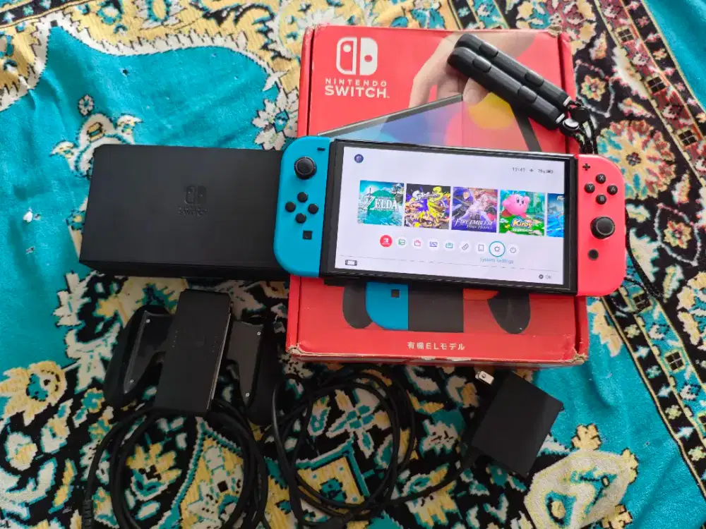 Jual cepat Nintendo Switch OLED CEFwe 256GB