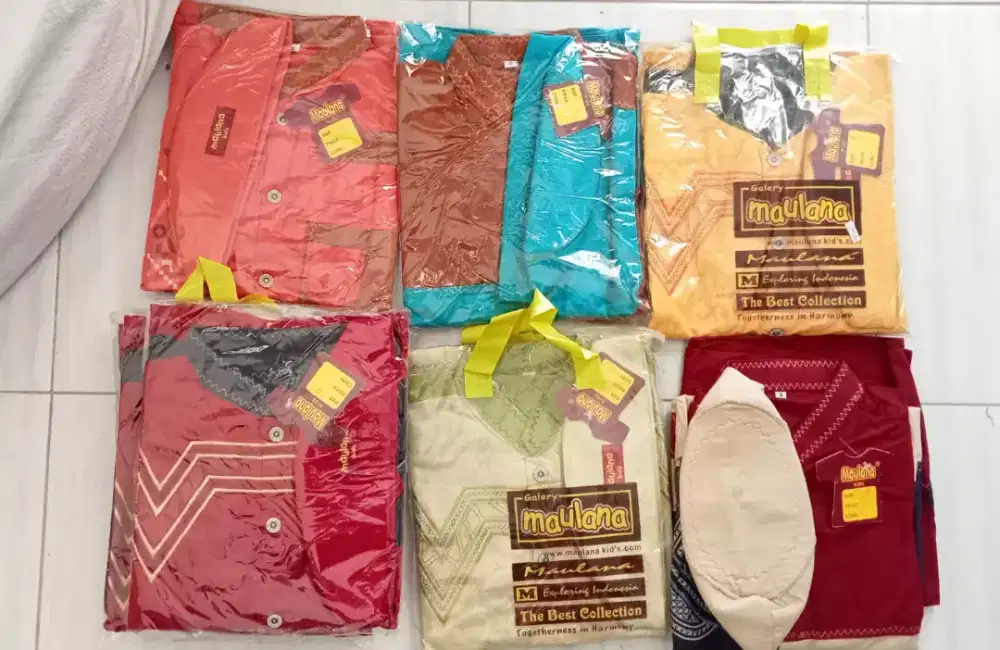 baju koko setelan anak