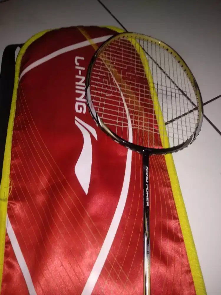 Dijual Raket Badminton Li Ning Nano Power N 828 original second