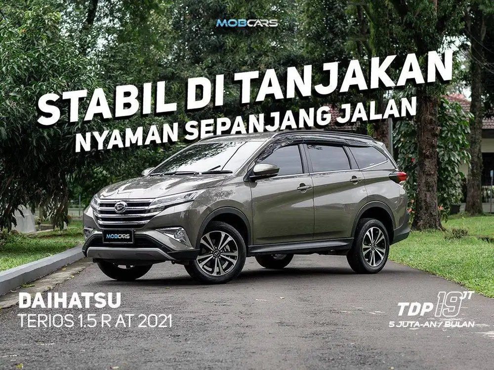 TERIOS 1.5 R AT MATIC 2021 FREE DETAILING & POLES 1 TH