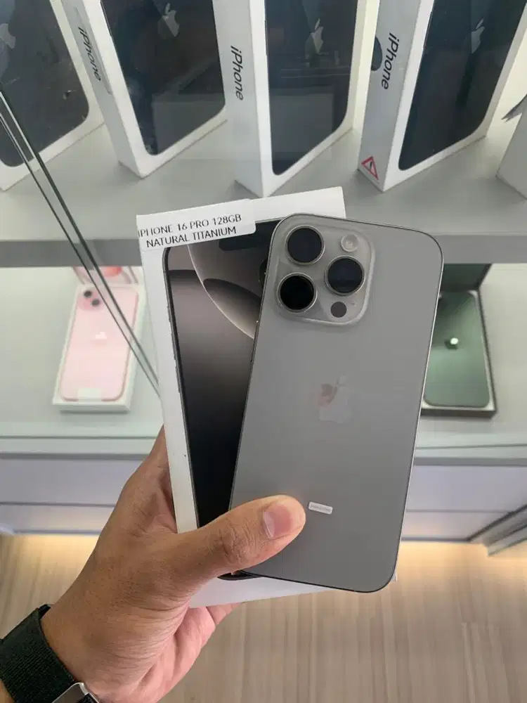 Ready iphone 16 pro 128gb ex ibox