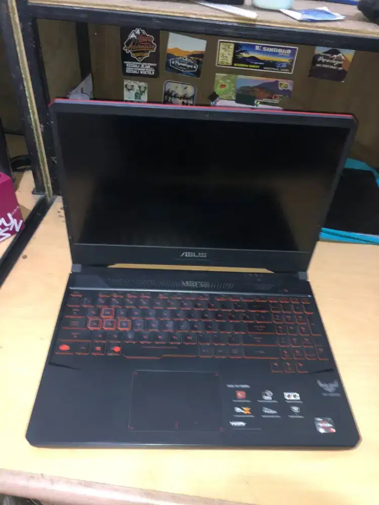 jual laptp asus tuf fx505dy amd ryzen 5 ram 8gb