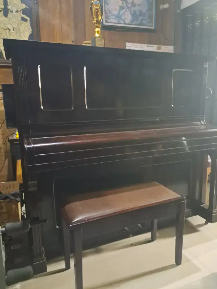 Piano eropa lipp sohn & stutgart piano tua buatan Germany (ivory)