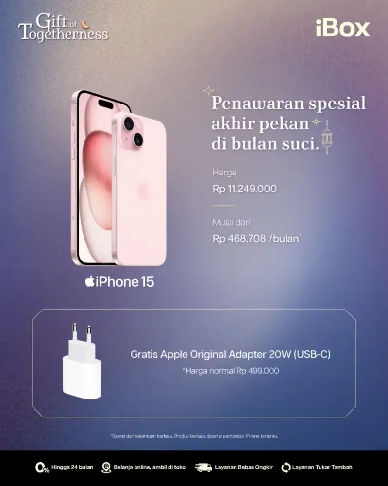 PROMO IPHONE CICILAN RINGAN