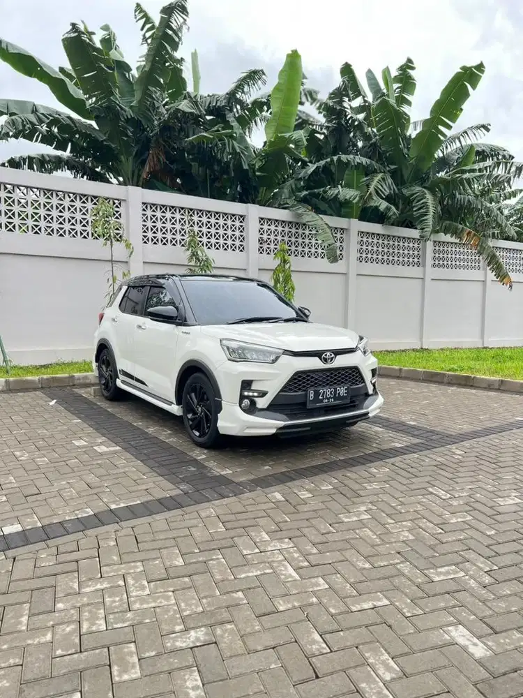 Toyota Raize 1.0 GR Non TSS 2021 Putih Like New Bagus Mulus Murah