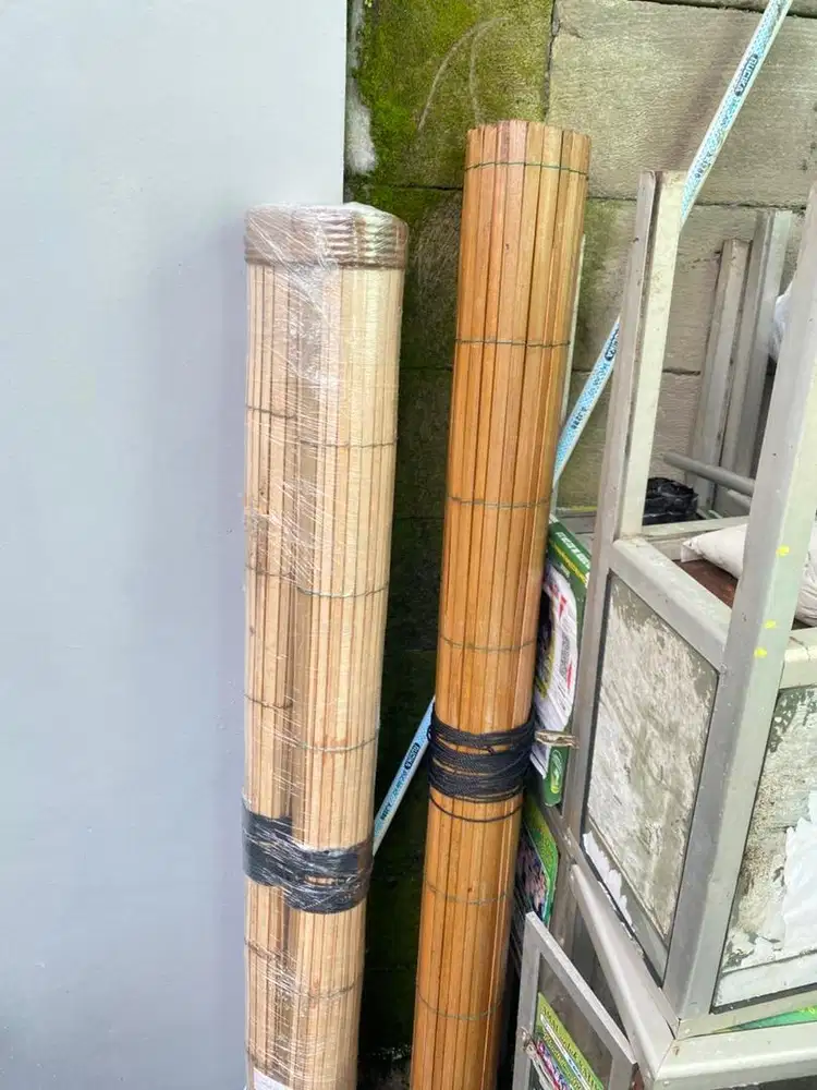 TIRAI BAMBU MASIH BARU BLUM DI PAKAI