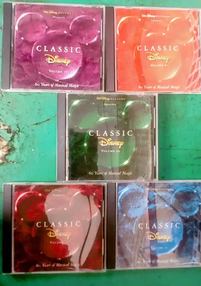 Kaset CD Lagu Classic Disney Import