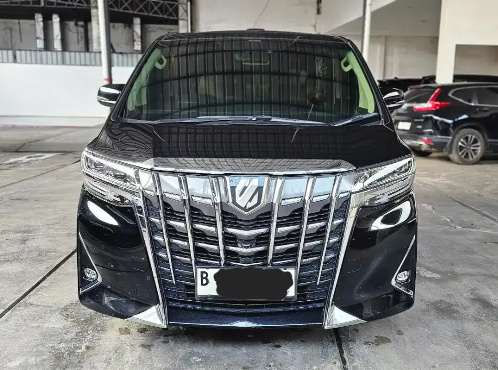 Toyota Alphard 2.5 G AT 2018 Hitam Km 54rban Good Condition Siap Pakai