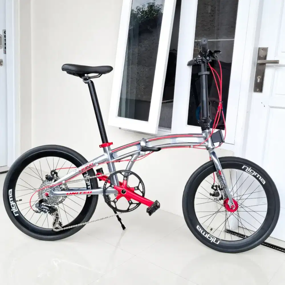 Sepeda Lipat 20plus United Nigma V Shimano 8 Speed