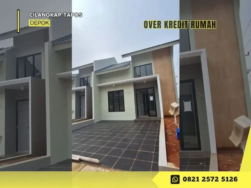 Jual Over Kredit Rmh 148JT dekat Tol di Permata Cimanggis Cluster Terbaru