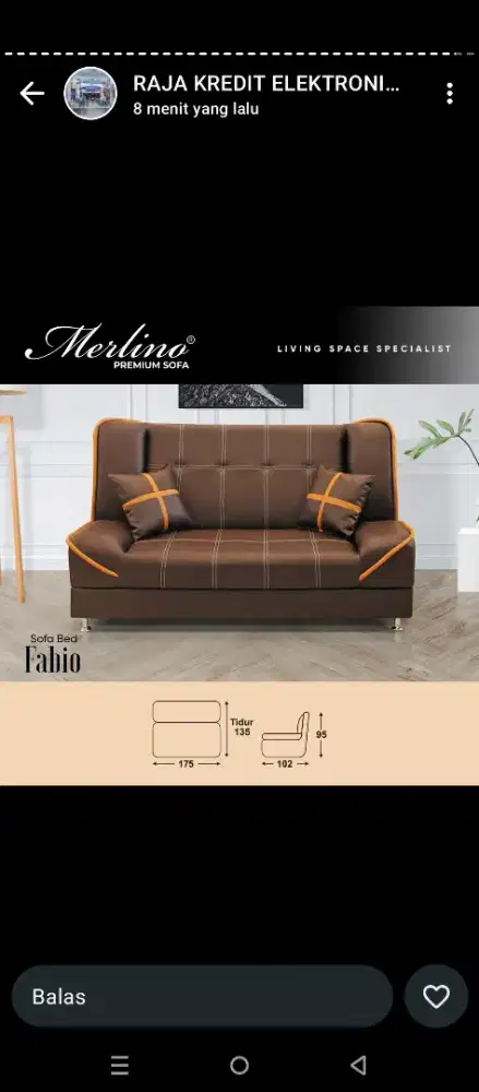 Cicil Sofa Fabio