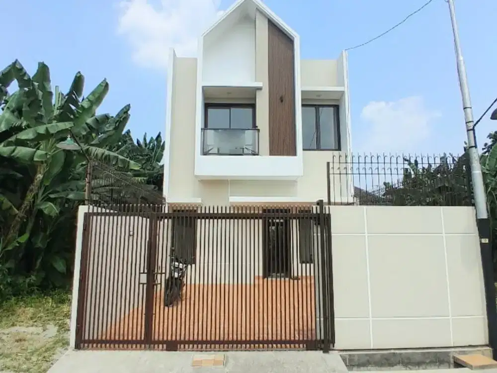 rumah siap huni lahan luas dalam perumahan ambara pura kodau