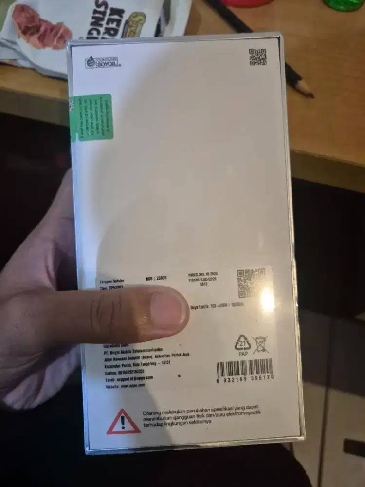 Oppo reno 15f bnib 8/256