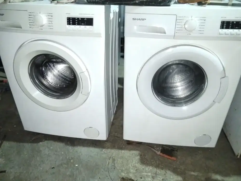 Mesin cuci merk Sharp 7kg &8kg