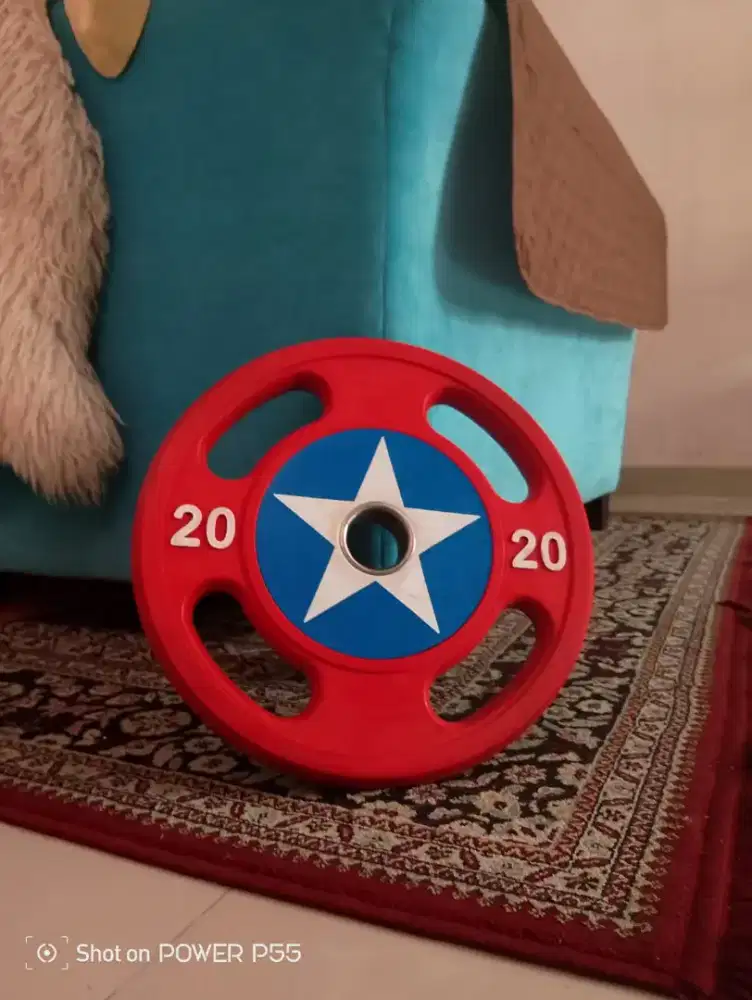 Alat fitness plate gym